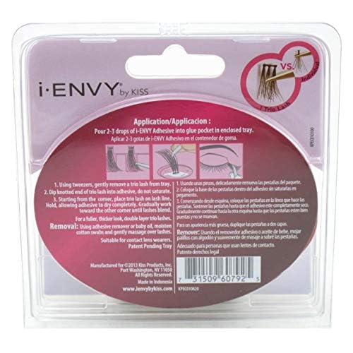 Kiss I Envy Trio Short 30 Trio Lashes (3 Pack)