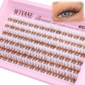 Brown Lash Clusters 8-12mm Natural Eyelash Extensions