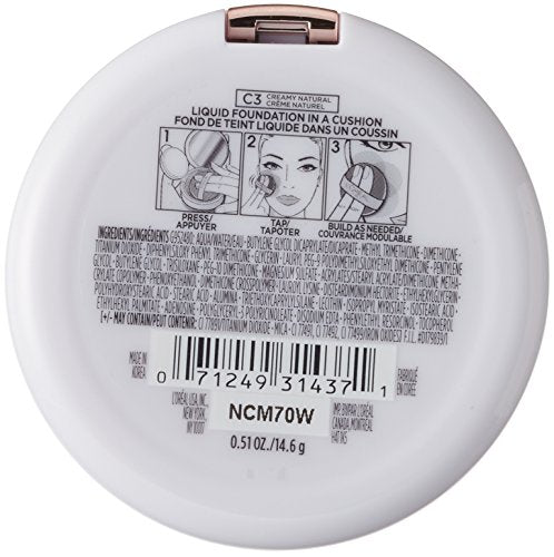 L'Oréal True Match Lumi Cushion Foundation C3 Creamy Natural