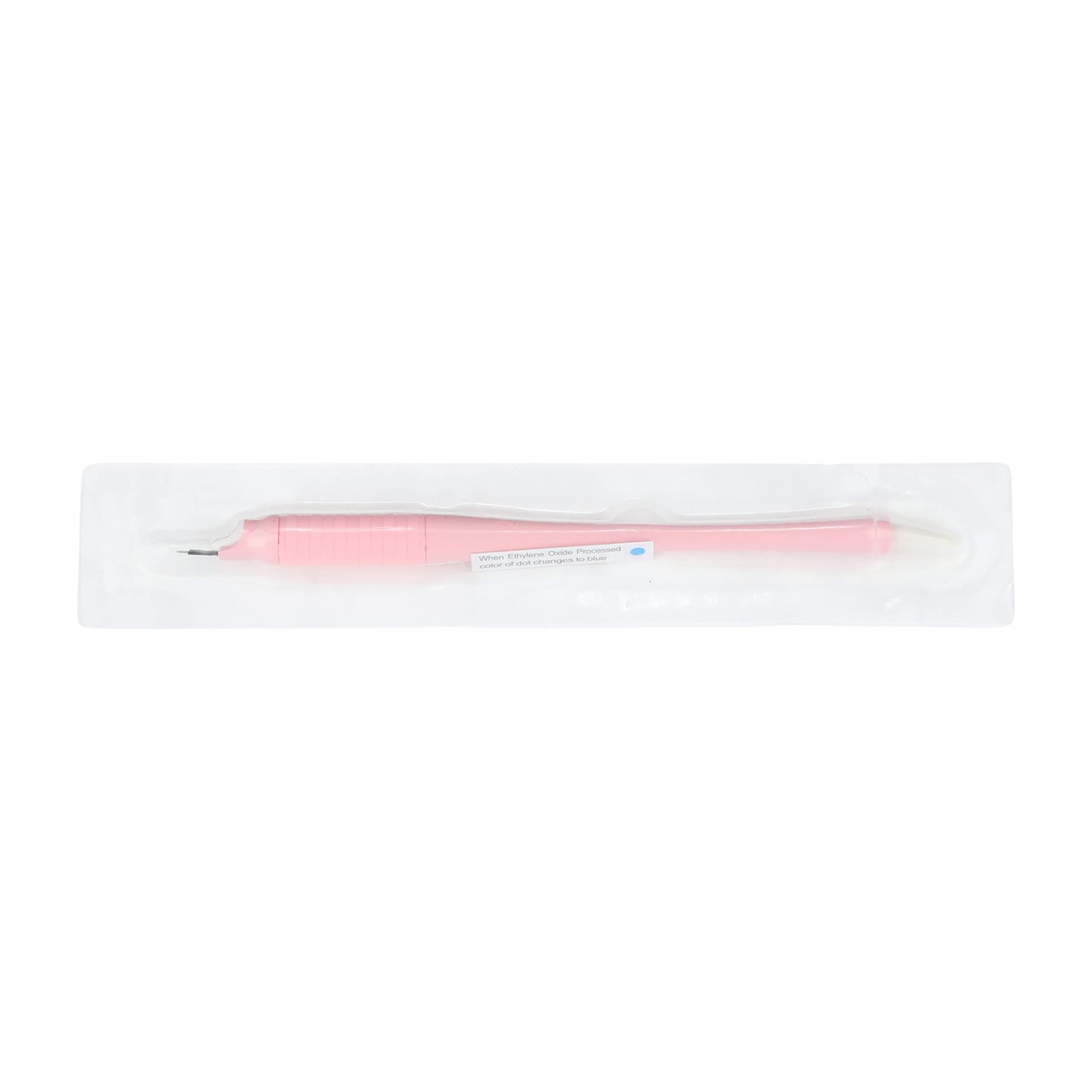 M Mellie's Signature Microblading Eyebrow Pen (Pack of 10) - Disposable Microblading Pen with Sterilized Blade, Comfortable Rubber Grip and Pigment Sponge for Flawless Bro (U18 NANO .15mm, Pink)