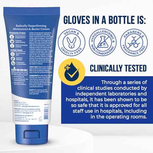 Gloves in a Bottle Shielding Lotion, Relief for Eczema and Psoriasis, 3.4 ounces (Pack of 2)