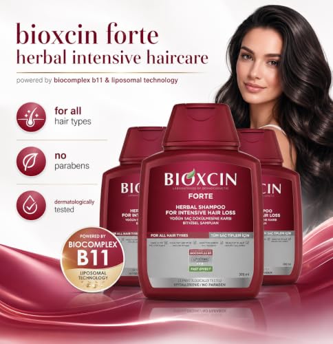BIOXCIN Herbal Shampoo for Hair Loss & Thicker Hair Care