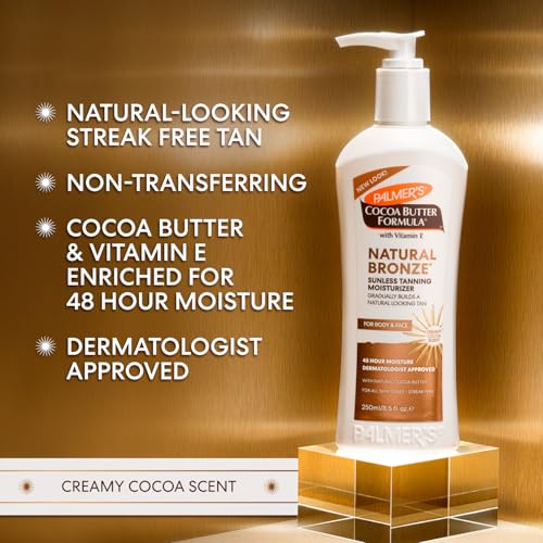 Palmer's Cocoa Butter Formula Natural Bronze Body Lotion, 8.5 Ounces (Pack of 3)