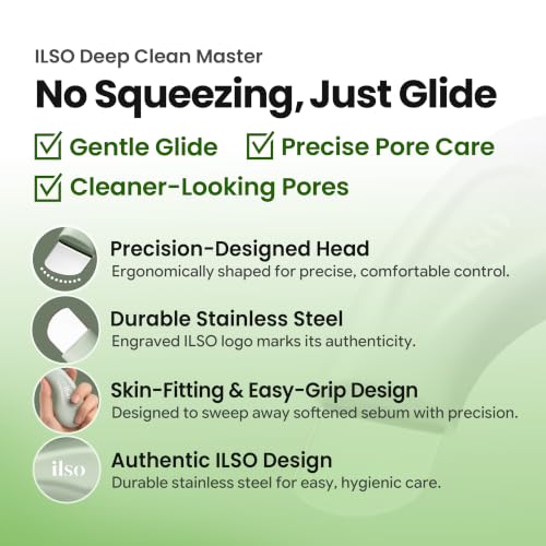 ilso Deep Clean Master - Sebaceous Filament Pore Care Tool