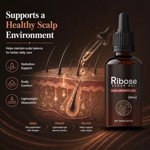 2-Deoxy-D-Ribose Hair Growth Serum for Thicker Hair - 60ml