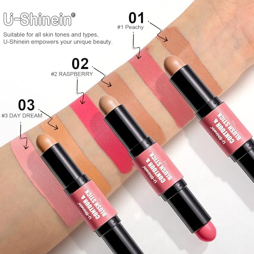2-in-1 Contour & Blush Stick - Creamy Matte Formula
