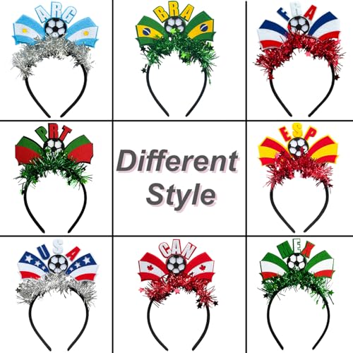 Brazil Flag Soccer Headband - Elastic Sports Fan Accessory