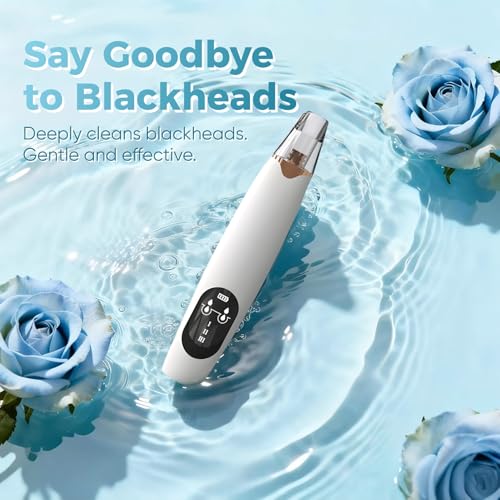 Gacavks Blackhead Remover Pore Vacuum - USB Rechargeable Facial Cleaner