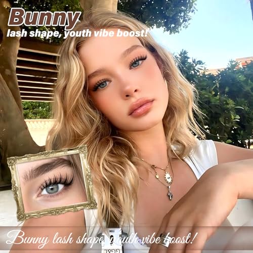 Bunny Lash Clusters C Curl Wispy Anime Eyelashes