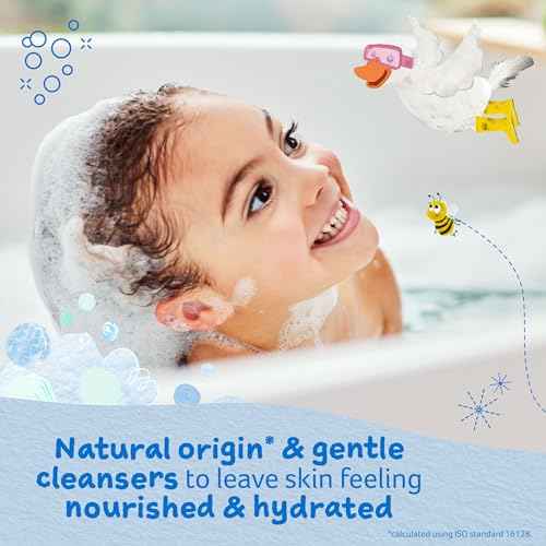 Childs Farm, Kids Bubble Bath for Dry, Sensitive Skin, Organic Tangerine, Gently Cleanses & Soothes, Vegan, Cruelty-Free, 16.9 fl oz
