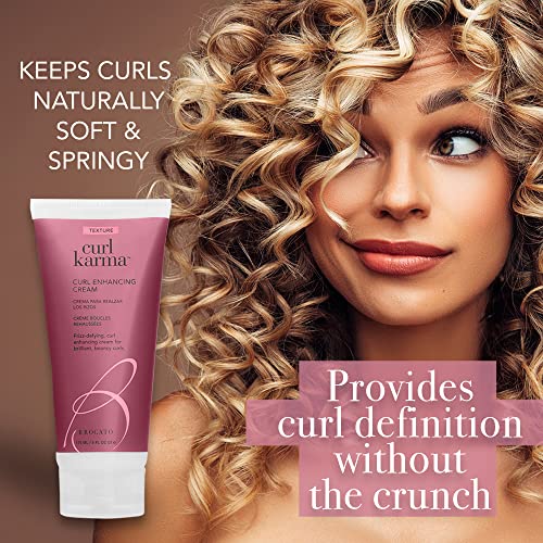 Brocato Curl Karma Curl Enhancing Cream - 6 Fl Oz, Frizz Control
