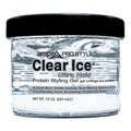 AmPro Pro Styl Clear Ice Styling Gel - Protects and Strengthens Your Strands - Non-Flaking, Alcohol Free, Vegan Formula - Flexible, Touchable Hold for All Hair Types - 10 oz