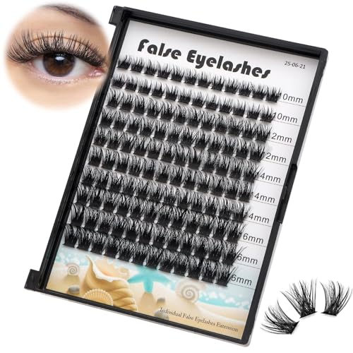 D Curl Cluster Lashes 120 Pack - Mixed Lengths 10-18mm