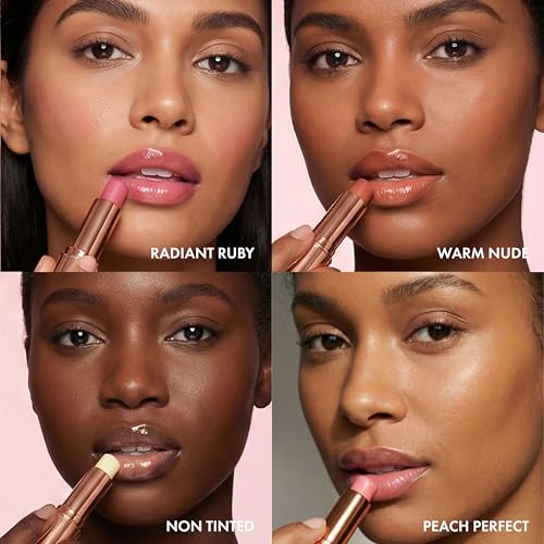 Lip Balm ? Hydrating Lip Repair with Cold-Pressed Oils, 10% Squalane, Vitamin E & Ceramides ? Moisturizing Lip Butter for Dry Cracked Lips ? Clean, Non-Toxic Lips Care for Women ? 004 NT