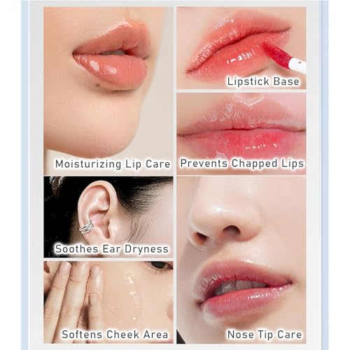 Chamomile Lip Oil 3-Pack - Hydrating Glossy Shine for Dry Lips
