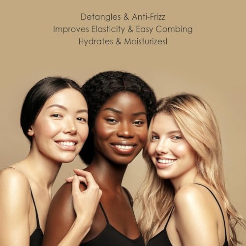 Human Hair Wig Care Kit - Shampoo, Conditioner & Detangler Spray