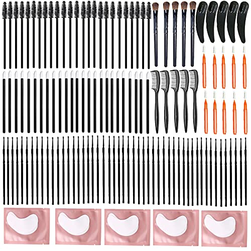 Lash Lift and Tint Brush Kit - 50+ Piece DIY Eyelash Tool Set