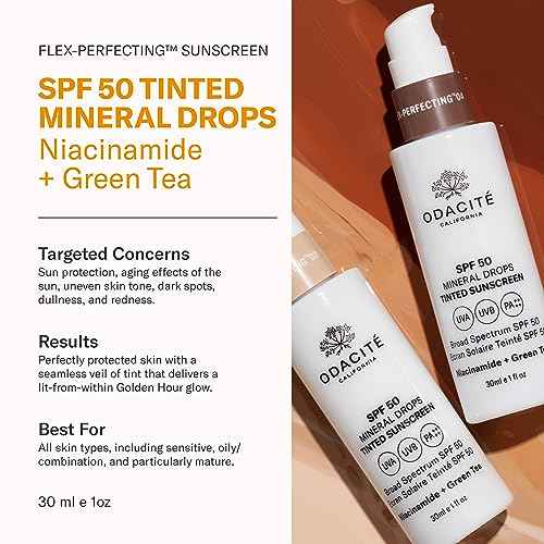 SPF 50 Flex-Perfecting¢â Mineral Drops Tinted Sunscreen ONE