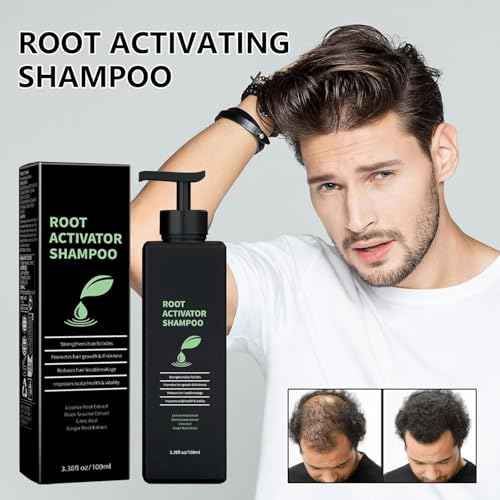 SPTAN Shampoo Root Activator Shampoo for Hair Growth & Thickness ? Anti Hair Loss Treatment | Reduces Shedding, Strengthens Follicles | Volumizing & Nourishing for Men & Women | Cruelty