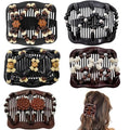 5-Piece Stretchy Magic Hair Combs Set for Women