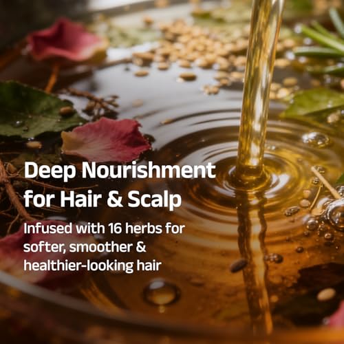 Vedix Ayurvedic Hair Oil with Bhringraj, Amla & Rosemary - 200ml