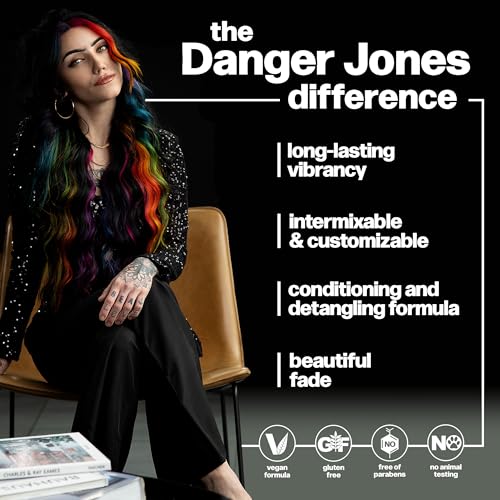 Danger Jones Semi-Permanent Hair Color - Cheap Date Light Pink