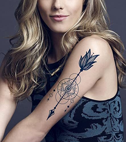 Semi Permanent Tattoo 6-Sheet Pack – 1-2 Weeks Long Lasting