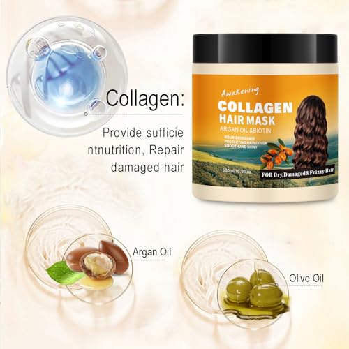 Collagen Hair Mask Deep Conditioner Treatment 500ml