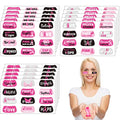 Breast Cancer Awareness Temporary Tattoos, 180 Pieces Pink Ribbon