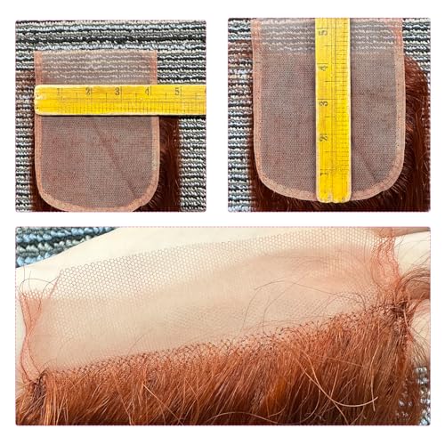 Glisdia 4x4 HD Swiss Lace Closure 12A Brazilian Virgin Human Hair 18 Inch Color 33