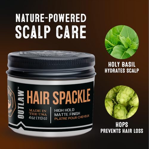 GIBS Outlaw Matte Finish Hair Spackle Pomade & Clay Hybrid
