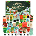 Advent Calendar 2025 Women Christmas Hand Cream Gifts Sets, 24 Days Skincare Advent Calendar for Teen Girls Xmas Countdown Calendar, 24pcs Spa Gift Set Bubble Bath, Shower Gel, Body Lotion Scrub etcs
