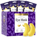 Golden Glow Under Eye Patches - 50 Pairs Hydrating Gel Masks