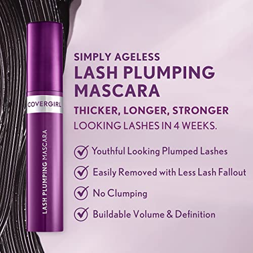 COVERGIRL Simply Ageless Lash Plumping Mascara Black