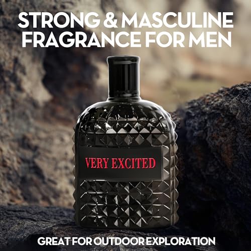 Men's Cologne Set - 4 x 3.4 Fl Oz Vanilla Bourbon & Leather