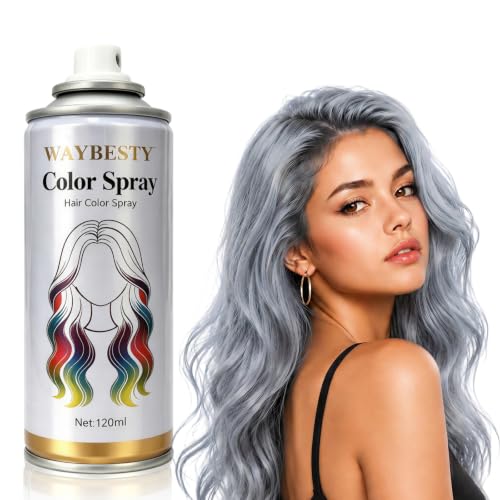 Washable Temporary Hair Color Spray - Instant Dye for Kids & Adults