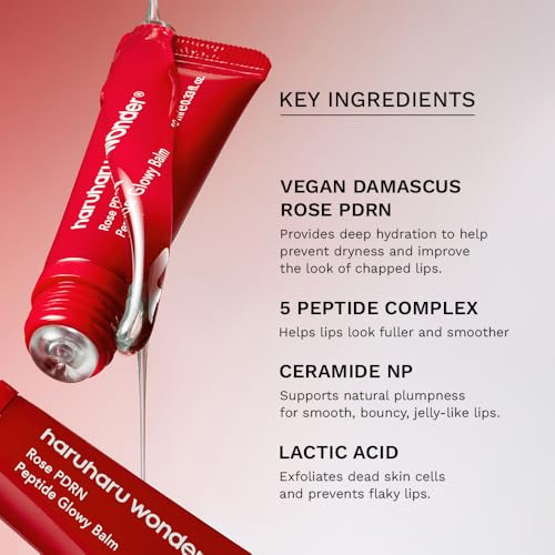 HARUHARU Rose PDRN Peptide Lip Balm – 24HR Moisture