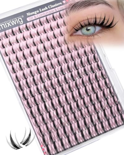 Manga Lash Clusters 10-18MM Invisible Band Anime Eyelash Extensions