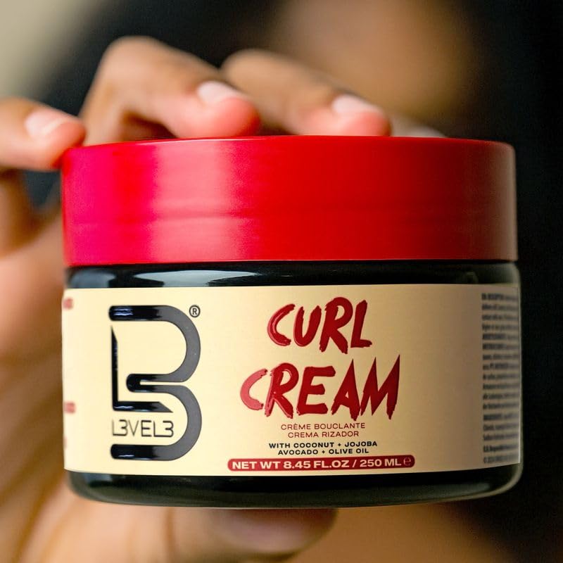 L3 Hydrating Curl Cream - Coconut & Jojoba Oil, 8.45 fl oz