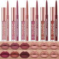 LANGMANNI 6 Matte Lipstick & 6 Lip Liners Set Waterproof