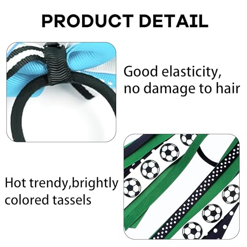 4pc Soccer Hair Accessories - Mexico & Argentina Game Day