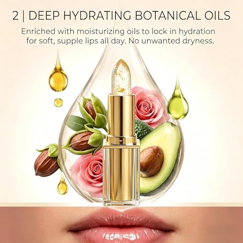 Areliaa pH-Adaptive Lipstick - Long Lasting Moisturizing Tint (2pcs)
