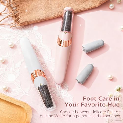 Rechargeable Electric Callus Remover for Smooth Feet - 2 Gears & 2 Rollers