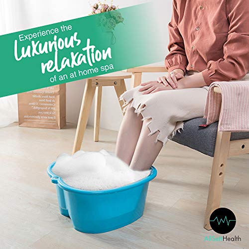 Extra Large Foot Soaking Bath Basin for Home Spa Treatment