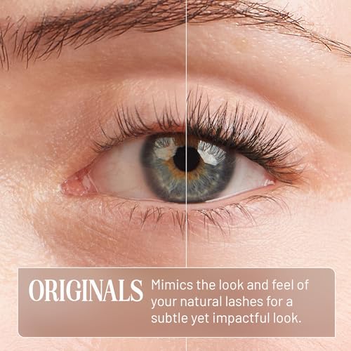 Lilac St - Originals Natural Faux Eyelash Clusters (10mm) - Soft, Natural Look - DIY Lash Extension Wisps - Lightweight & Lifelike - Lasts 10 Days - Cruelty Free, Vegan, Women Founded - 10 Lashes
