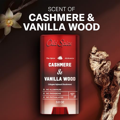 Old Spice Aluminum Free Deodorant, Cashmere Vanilla Wood
