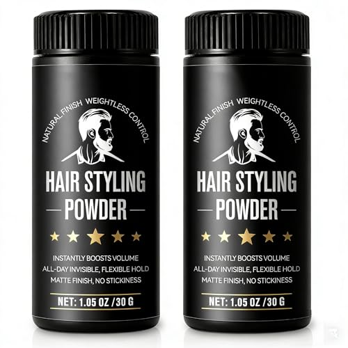 Hair Styling Powder for Men - Matte Texture, Volume & Hold