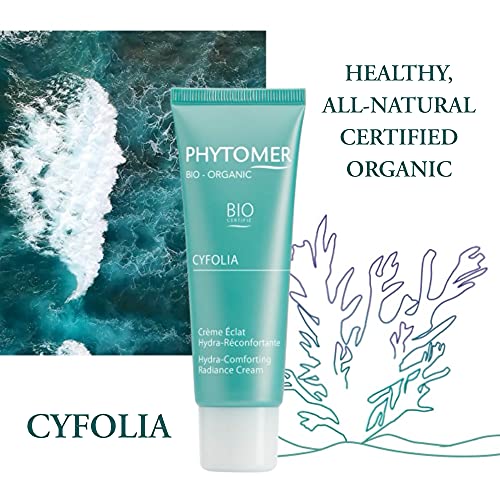 Phytomer Cyfolia Organic Face Toning Cleansing Lotion | Healthy, All-Natural Facial Toner| Certified Organic | Gentle Face Cleanser & Makeup Remover | for Radiant, Glowing, Refreshed Skin | 250 ml