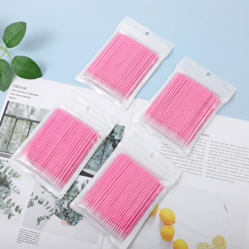 400 Pcs Microswabs for Eyelash Extensions & Makeup