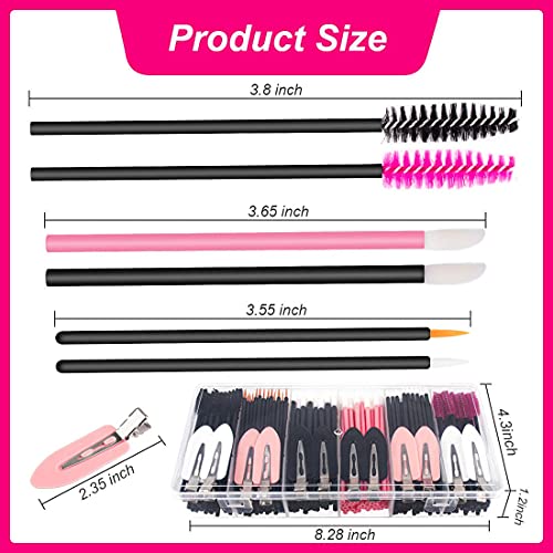 283-Piece Makeup Brush & Applicator Kit with Storage Box